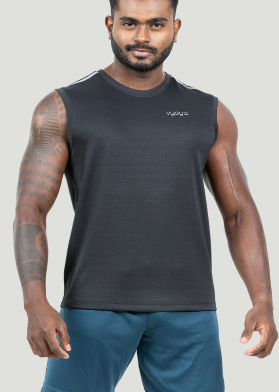 VYAYA Athletic Tank - Sports, Activewear, Mens tshirt