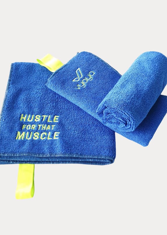VYAYA Gym Towel - Work out, exercise, Activewear, microfibre